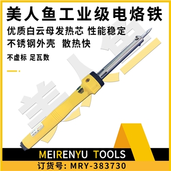 美人鱼工业级尖咀电烙铁（60W）